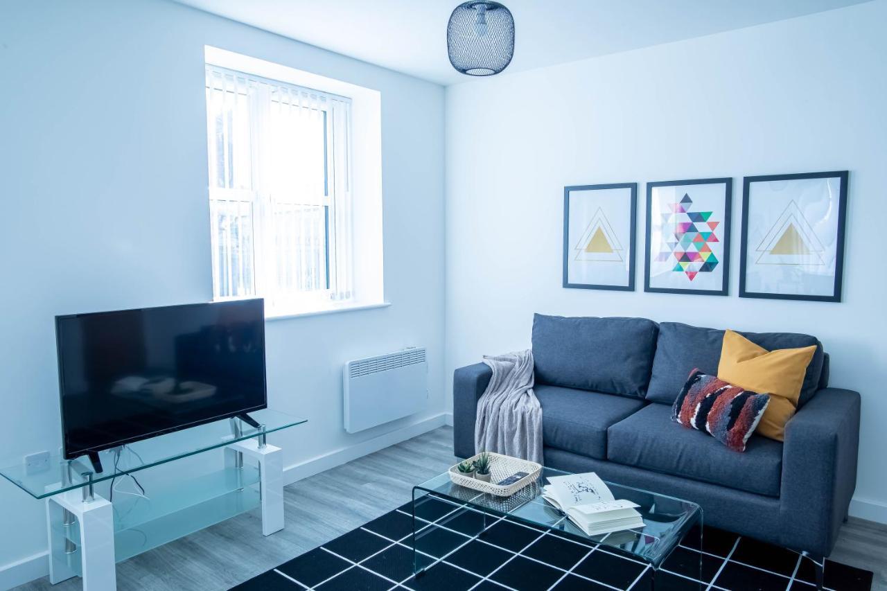 Luxury Apartments Available Next To Train Station - The Wallgate Apartments Wigan - Free Parking ภายนอก รูปภาพ