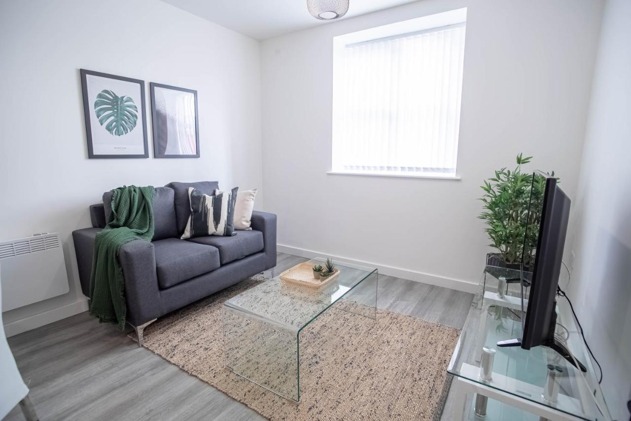 Luxury Apartments Available Next To Train Station - The Wallgate Apartments Wigan - Free Parking ภายนอก รูปภาพ