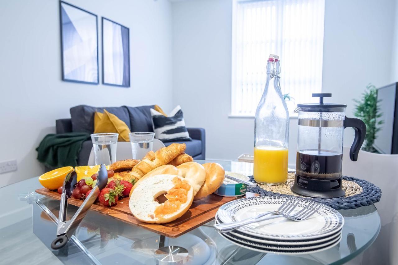 Luxury Apartments Available Next To Train Station - The Wallgate Apartments Wigan - Free Parking ภายนอก รูปภาพ
