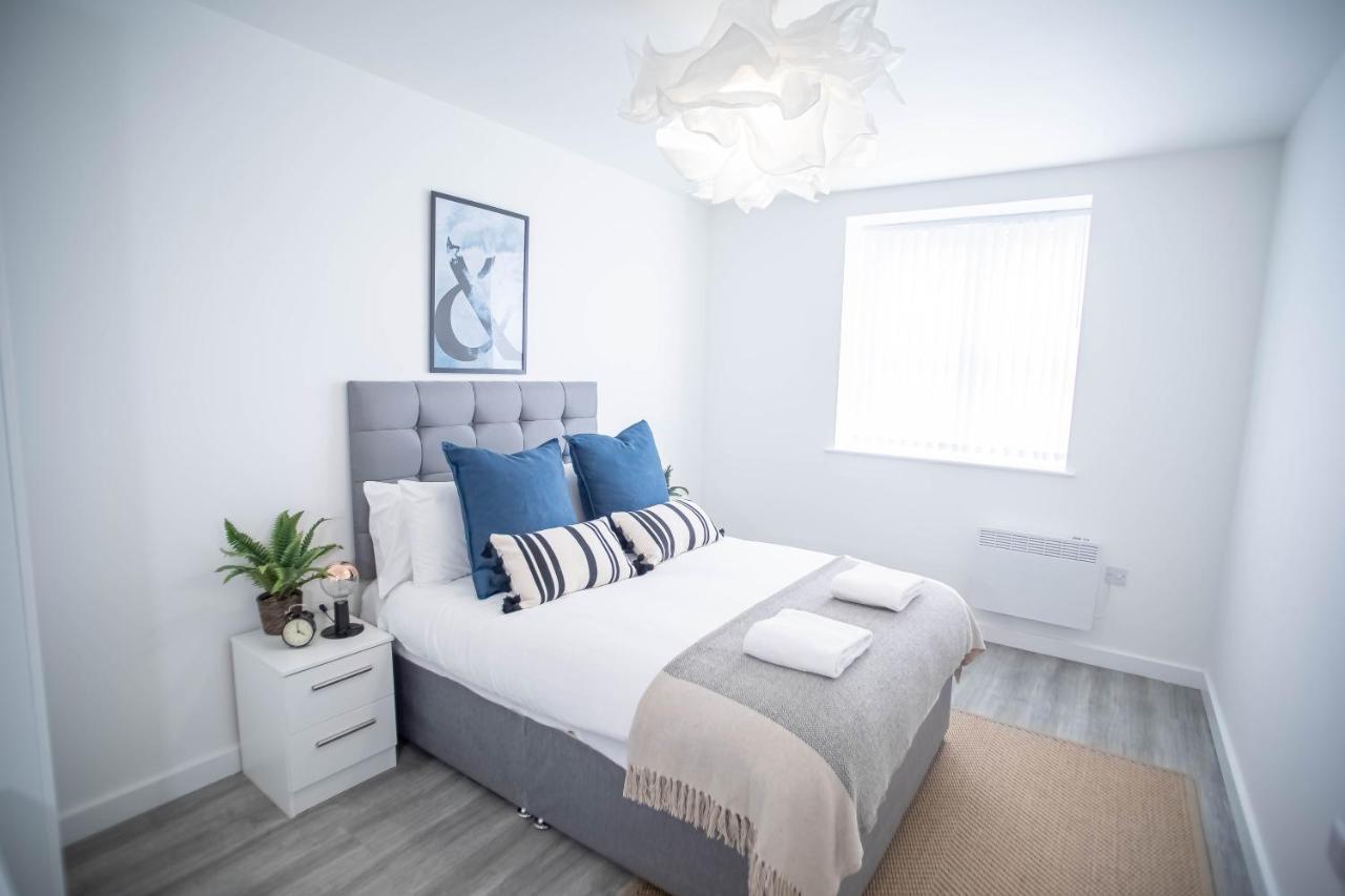 Luxury Apartments Available Next To Train Station - The Wallgate Apartments Wigan - Free Parking ภายนอก รูปภาพ