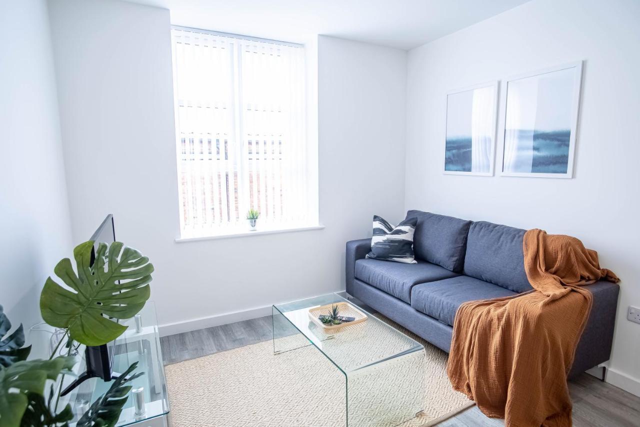 Luxury Apartments Available Next To Train Station - The Wallgate Apartments Wigan - Free Parking ภายนอก รูปภาพ